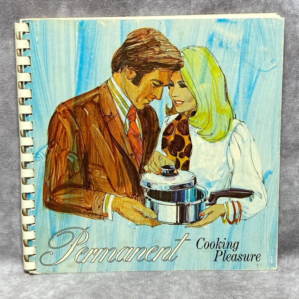 Vintage 1971 Permanent Multi-Core Cookware Instruction Recipe Book West Bend